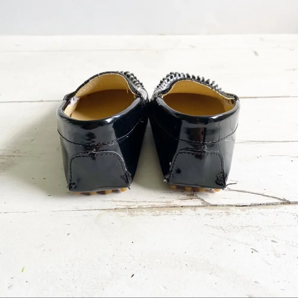 Trumpette Black Patent Loafers Baby Boys 4